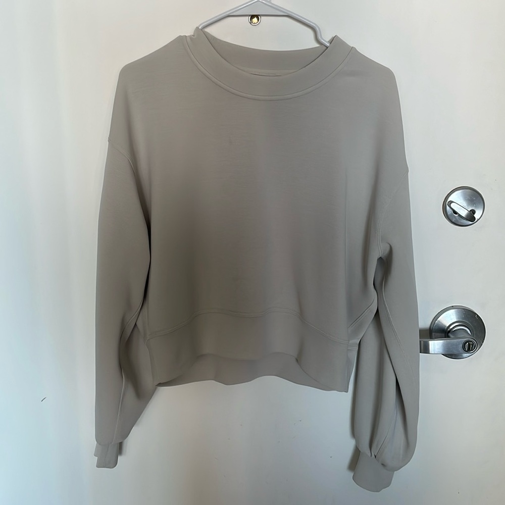 Lululemon Softstreme Perfectly Oversized Cropped Crew